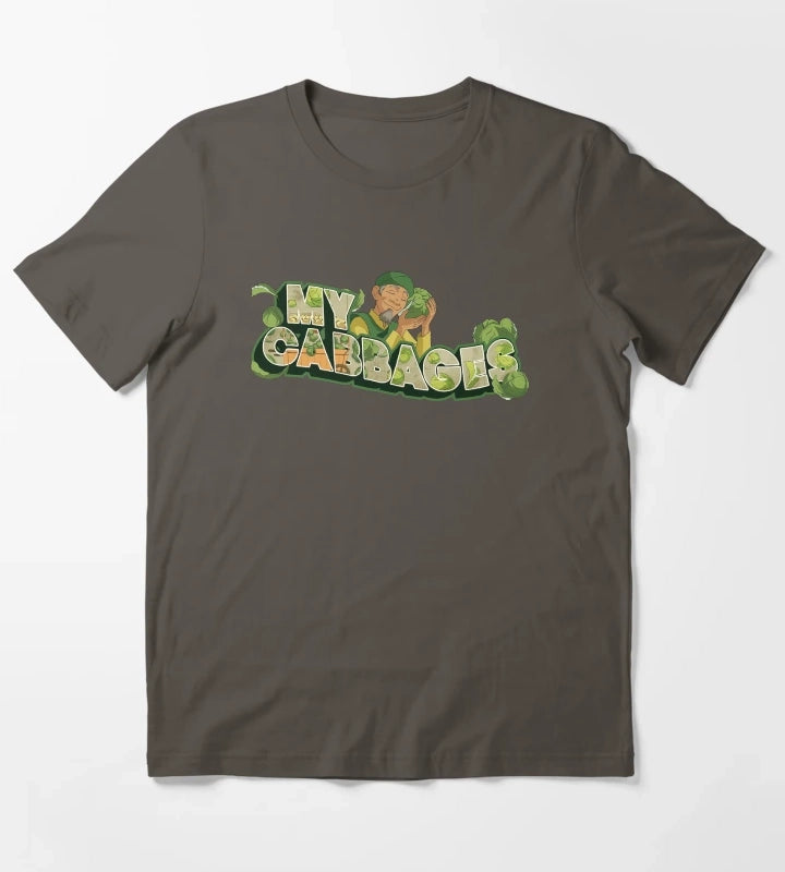 Avatar The Last Airbender Cabbage Merchant My Cabbages T-Shirt Dark Grey