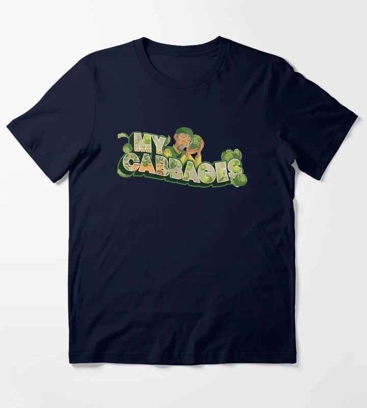 Avatar The Last Airbender Cabbage Merchant My Cabbages T-Shirt Navy