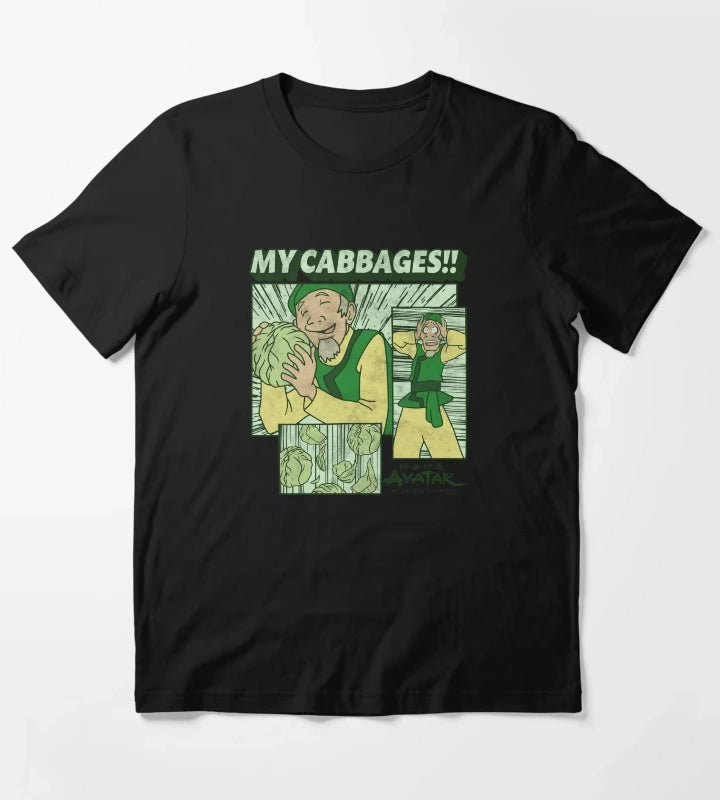 Avatar The Last Airbender Cabbage Merchant Panels T-Shirt