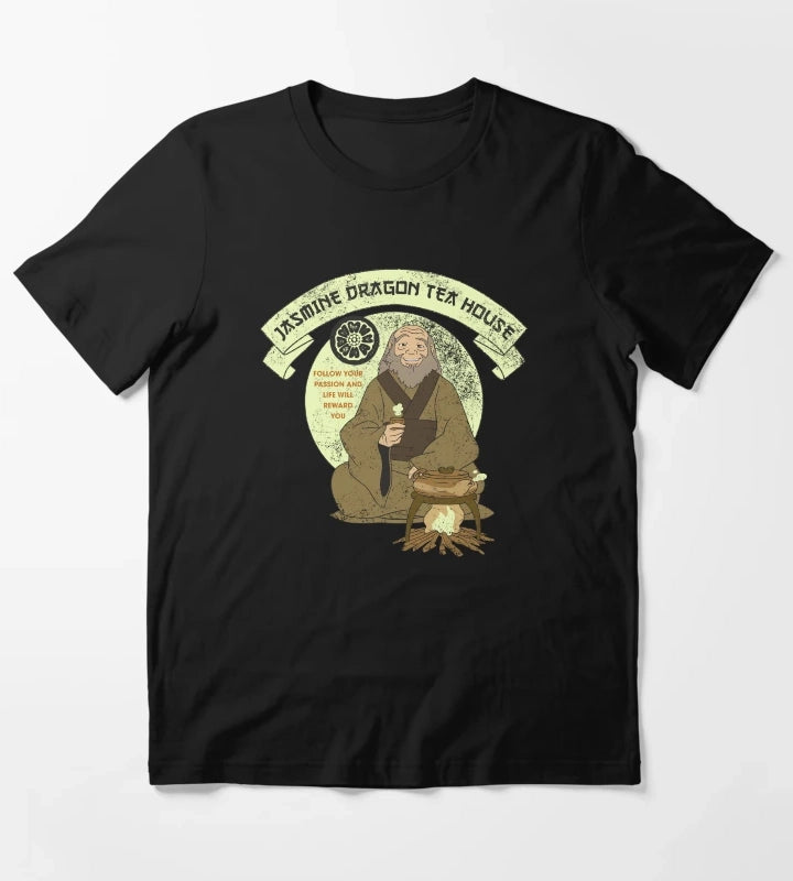 Avatar The Last Airbender Iroh Jasmine Dragon Tea House T-Shirt