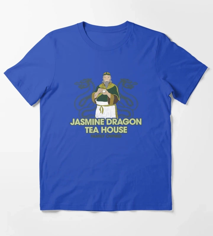 Avatar The Last Airbender Iroh Tea House T-Shirt Blue
