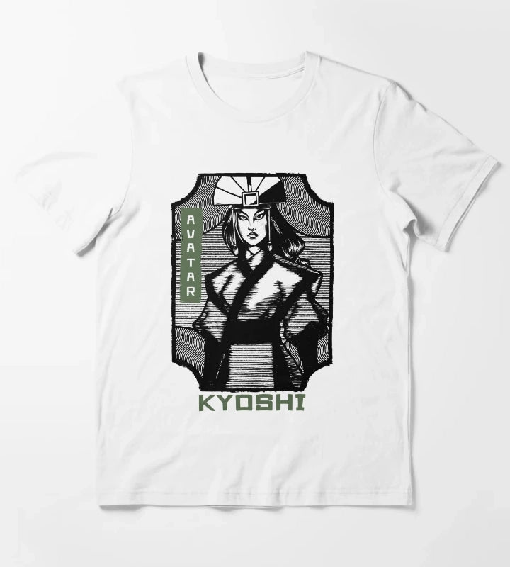 Avatar The Last Airbender Kyoshi Earth Kingdom Avatar T-Shirt White