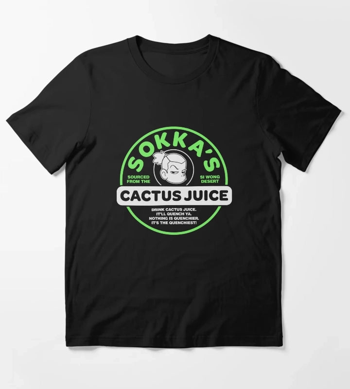 Avatar The Last Airbender Sokkas Cactus Juice Badge T-Shirt