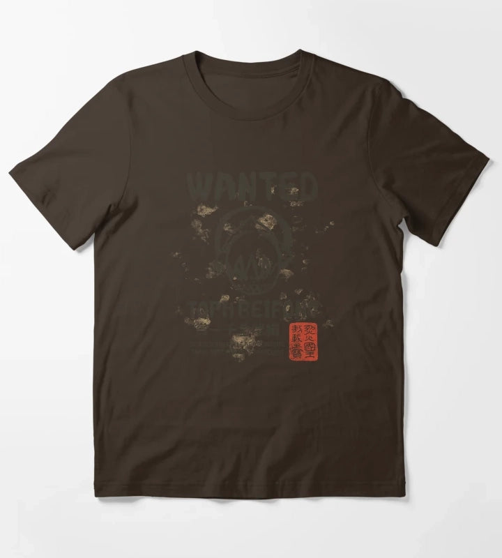 Avatar The Last Airbender Toph Beifong Wanted Poster T-Shirt Brown