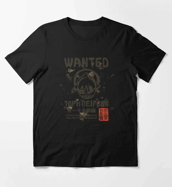 Avatar The Last Airbender Toph Beifong Wanted Poster T-Shirt