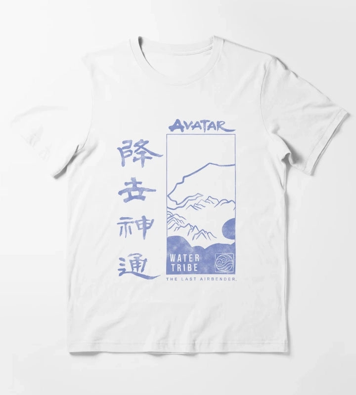 Avatar The Last Airbender Water Tribe Poster T-Shirt White