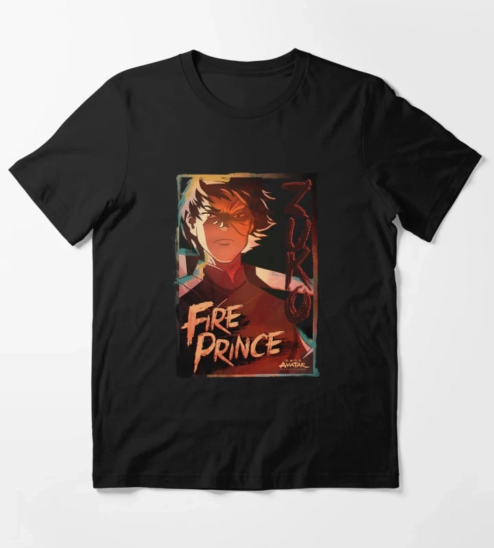 Avatar The Last Airbender Zuko Fire Prince Portrait T-Shirt