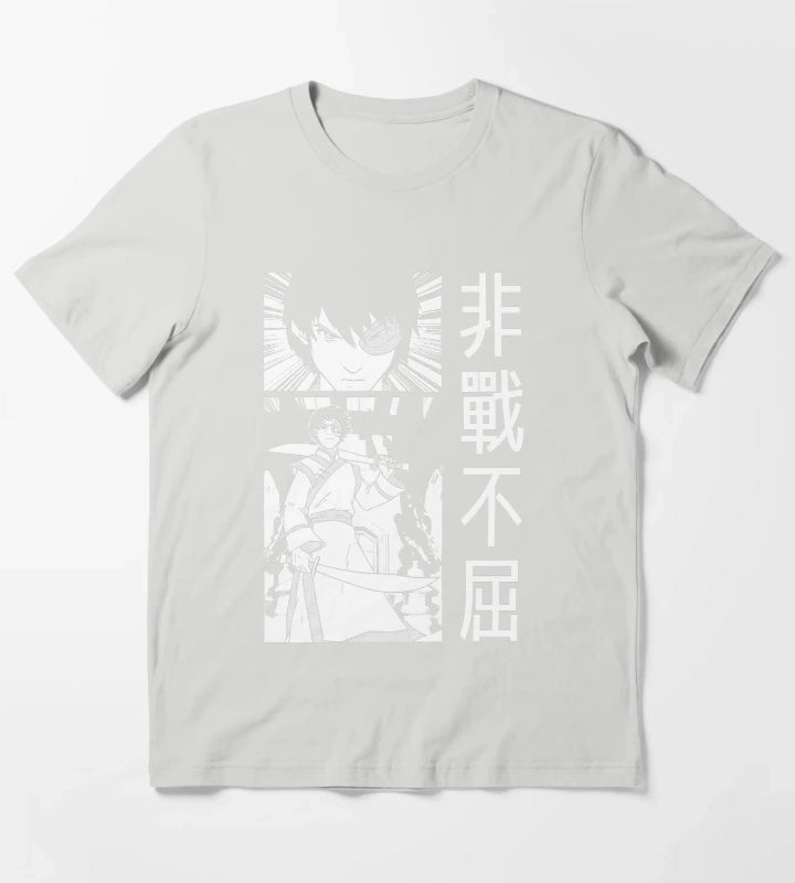 Avatar The Last Airbender Zuko Manga Poster T-Shirt Light Grey