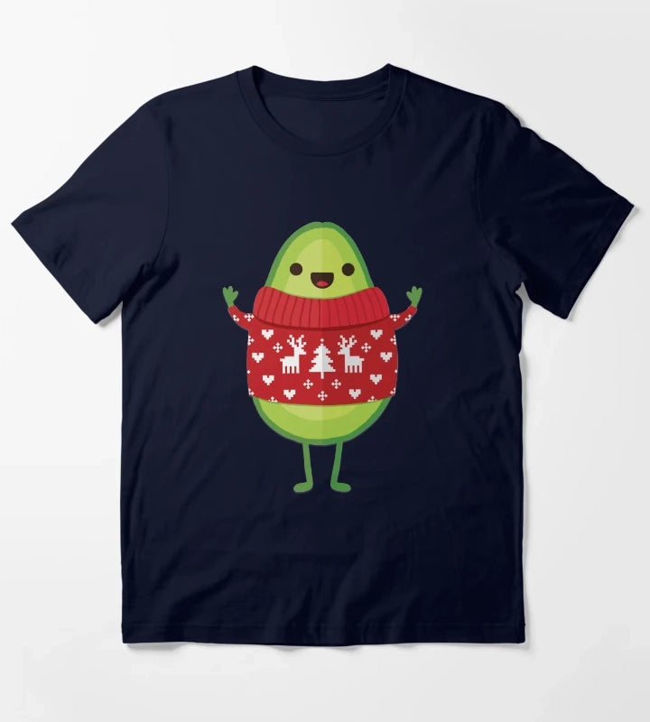 Avo Merry Christmas T-Shirt Navy