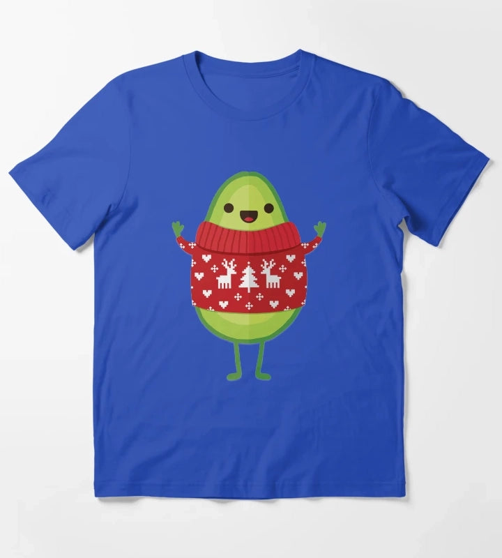 Avo Merry Christmas T-Shirt Blue
