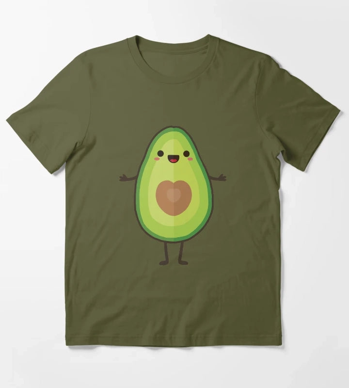 Avocuddle T-Shirt Olive Green