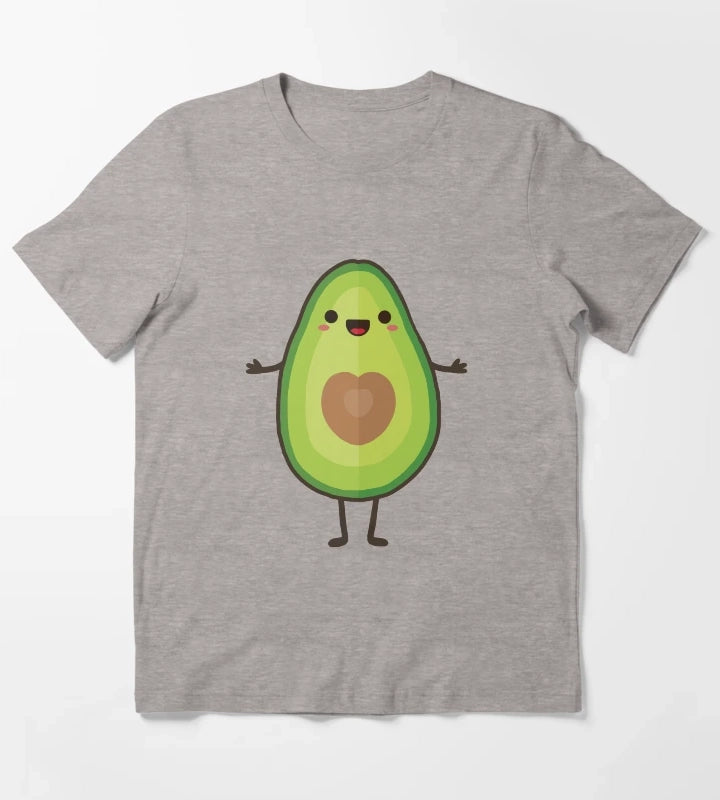 Avocuddle T-Shirt Heather Grey