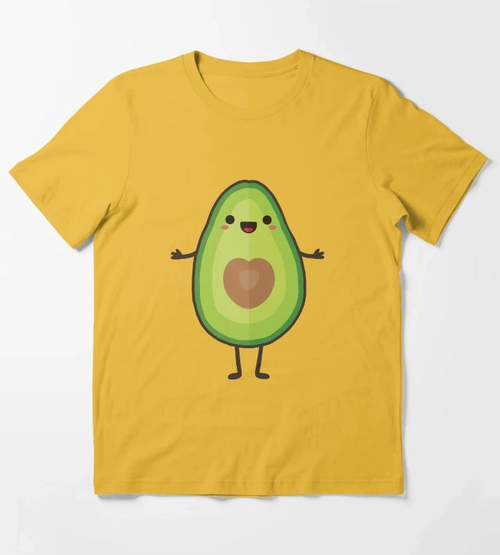 Avocuddle T-Shirt Yellow