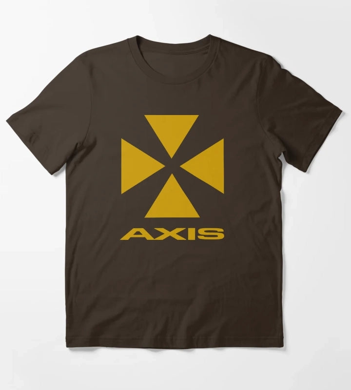 Axis Records T-Shirt Brown