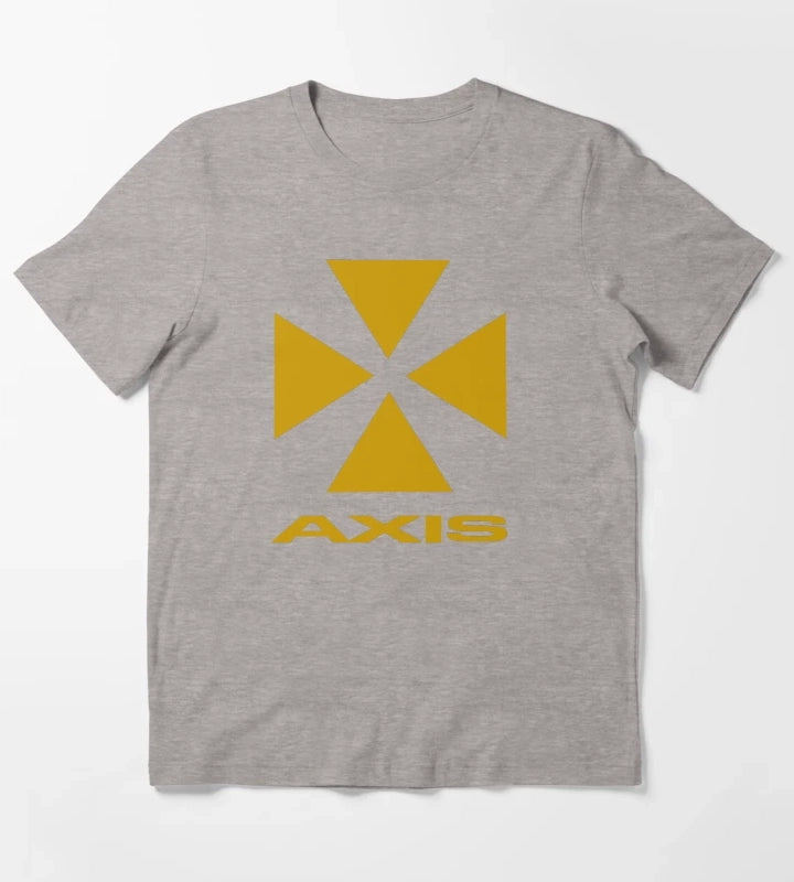 Axis Records T-Shirt Heather Grey