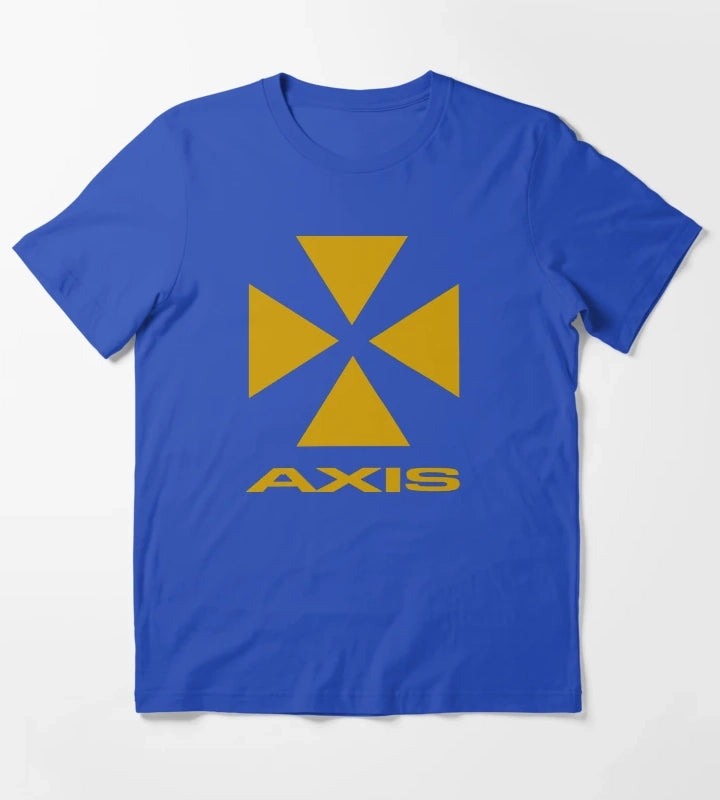 Axis Records T-Shirt Blue