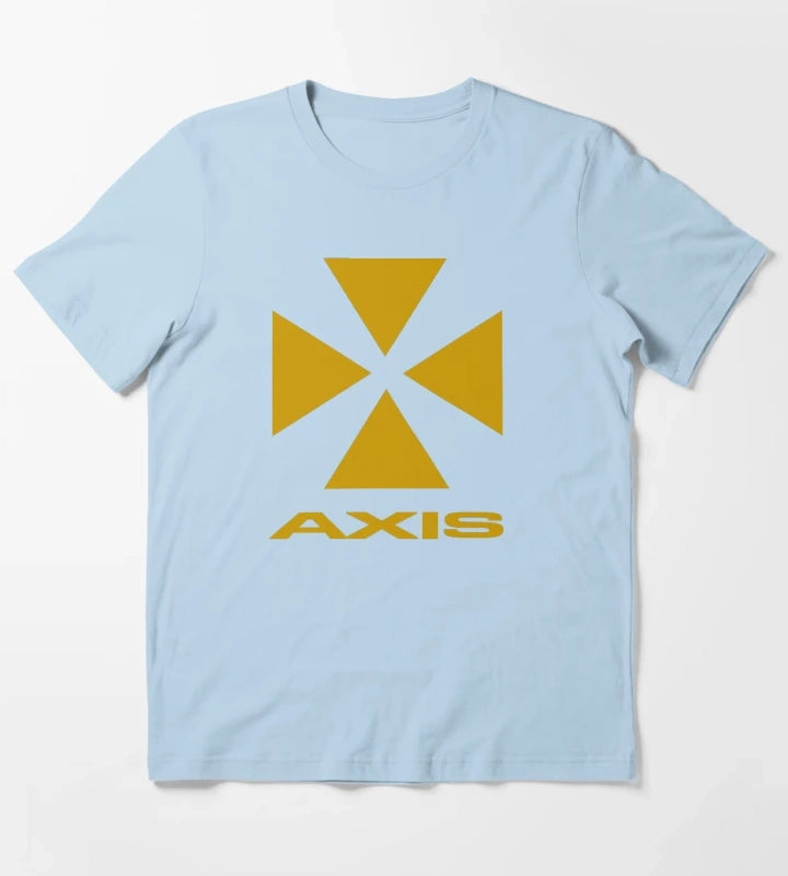 Axis Records T-Shirt Sky Blue