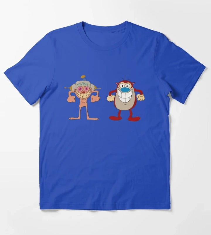 BEST SELLER Ren and Stimpy Merchandise T-Shirt Blue
