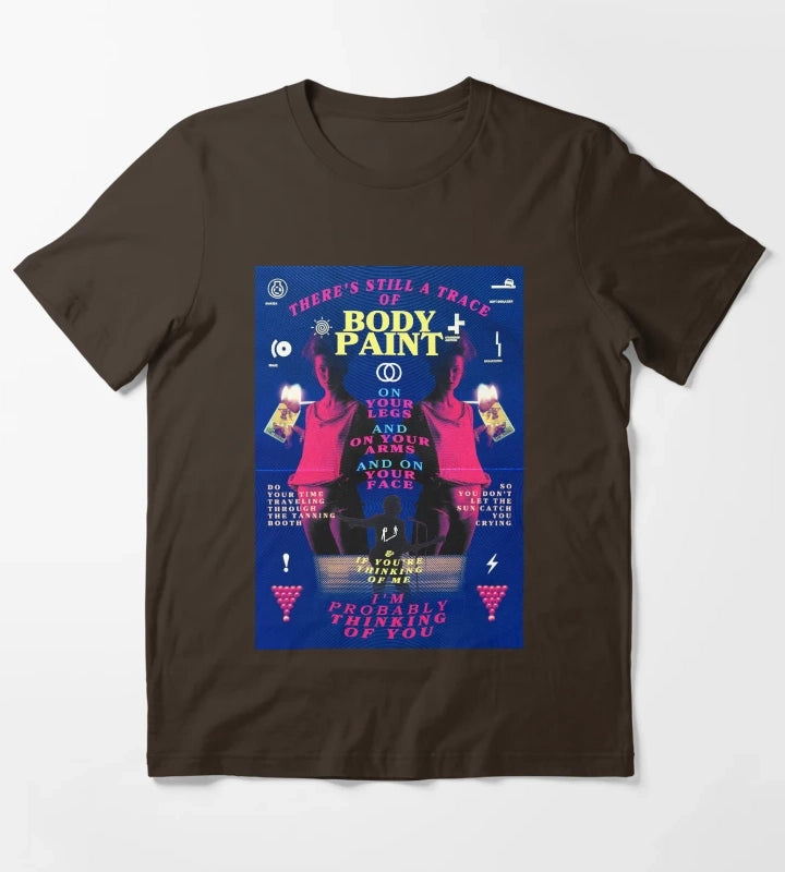 BODY PAINT Arctic Monkeys The Car T-Shirt Brown