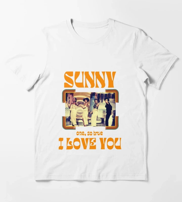 BONEY M SUNNY 70S DISCO T-Shirt White