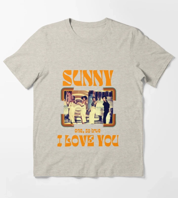 BONEY M SUNNY 70S DISCO T-Shirt Cream