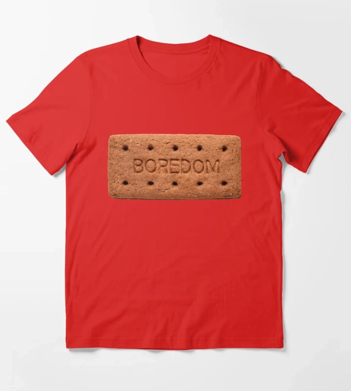 BOURBON BOREDOM BISCUIT T-Shirt Red