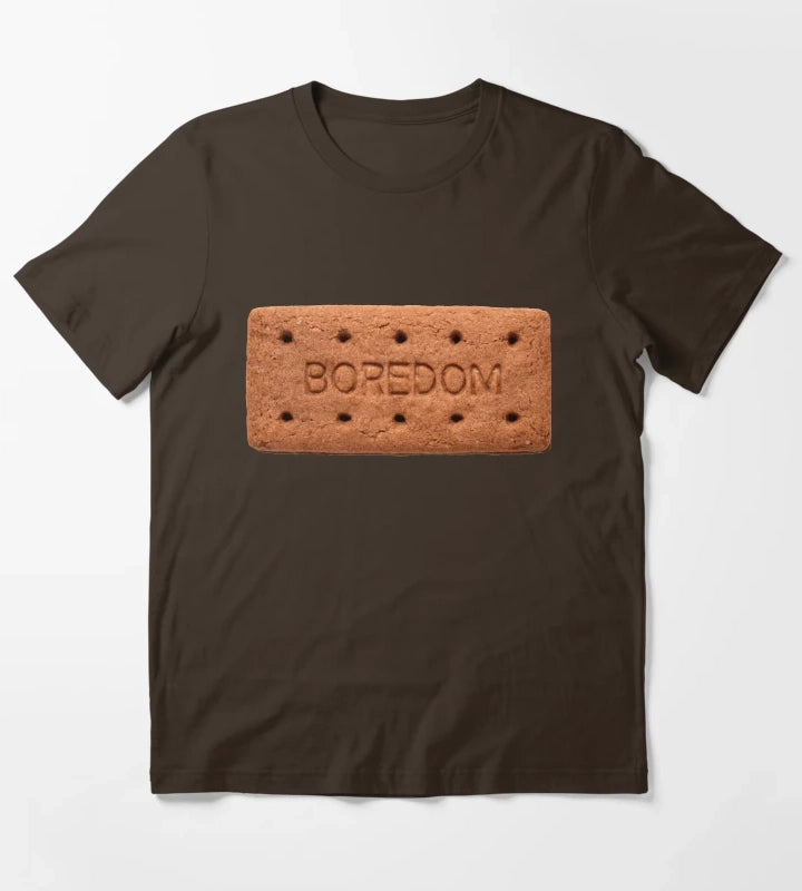 BOURBON BOREDOM BISCUIT T-Shirt Brown