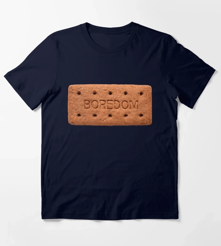 BOURBON BOREDOM BISCUIT T-Shirt Navy