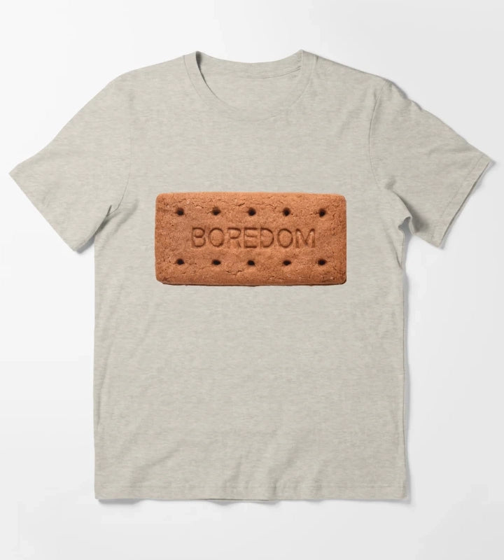 BOURBON BOREDOM BISCUIT T-Shirt Cream