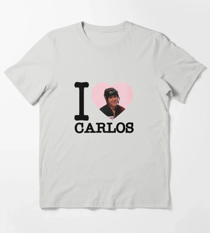 BTR I heart Carlos T-Shirt Light Grey
