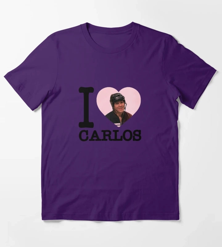 BTR I heart Carlos T-Shirt Purple
