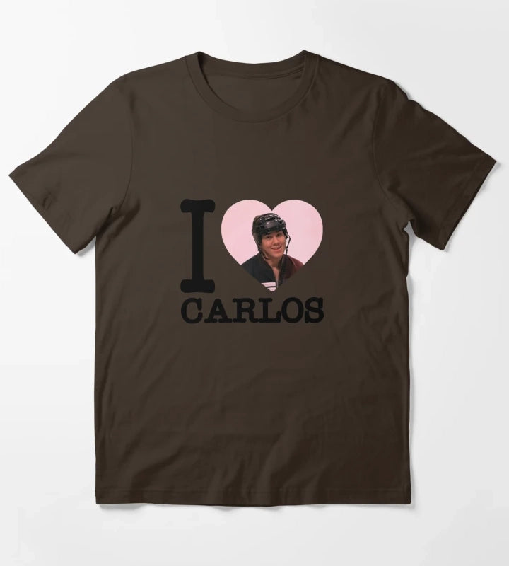 BTR I heart Carlos T-Shirt Brown