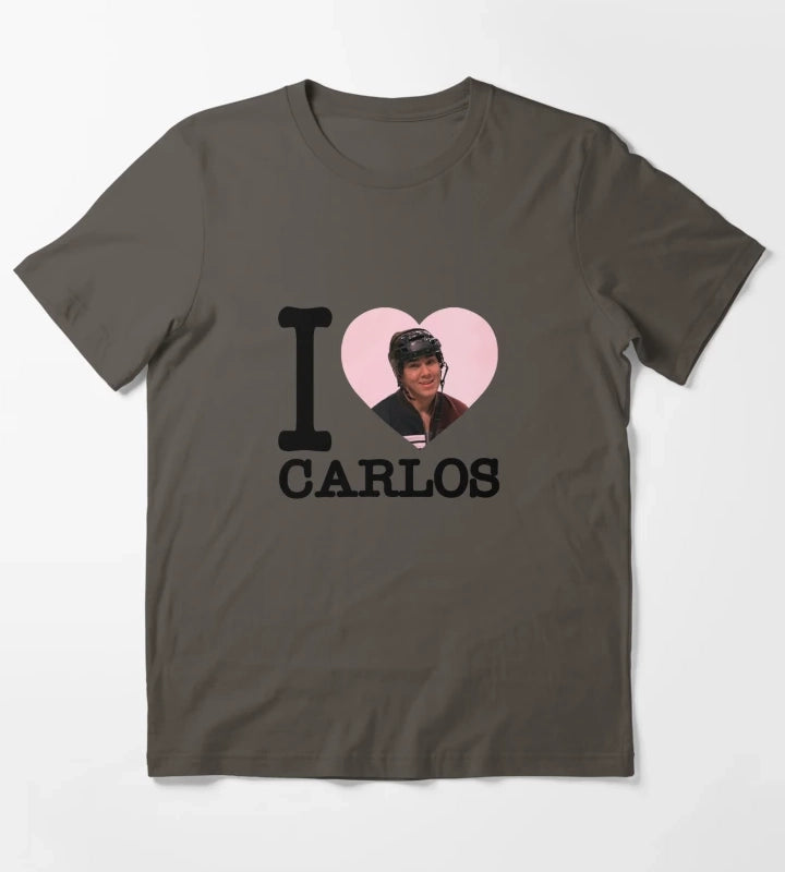 BTR I heart Carlos T-Shirt Dark Grey