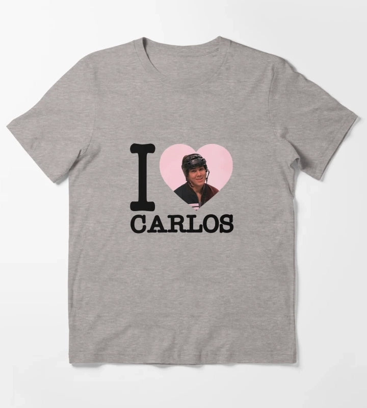 BTR I heart Carlos T-Shirt Heather Grey