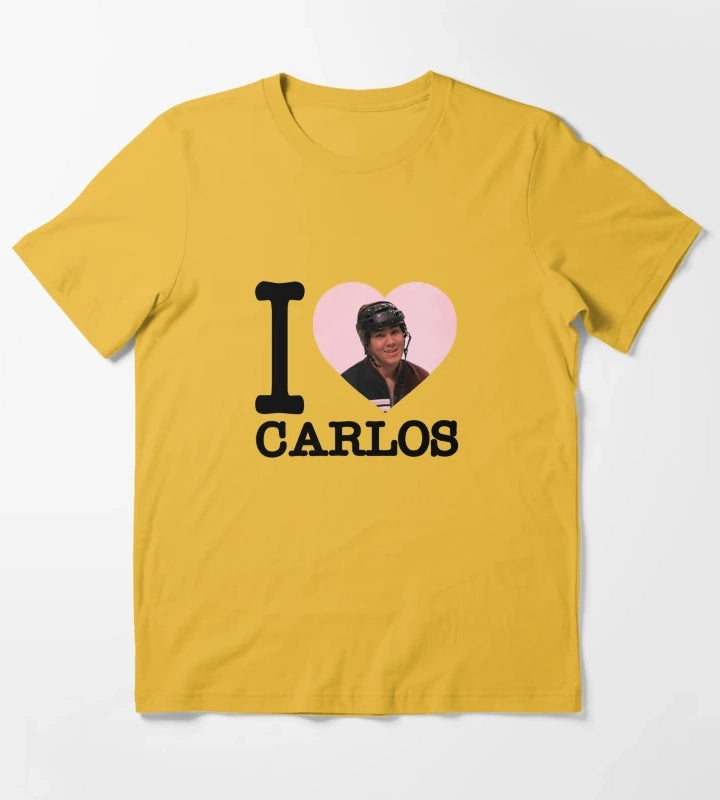 BTR I heart Carlos T-Shirt Yellow