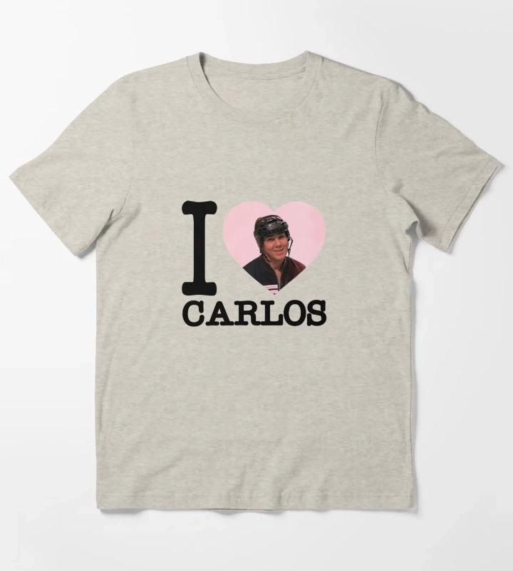 BTR I heart Carlos T-Shirt Cream