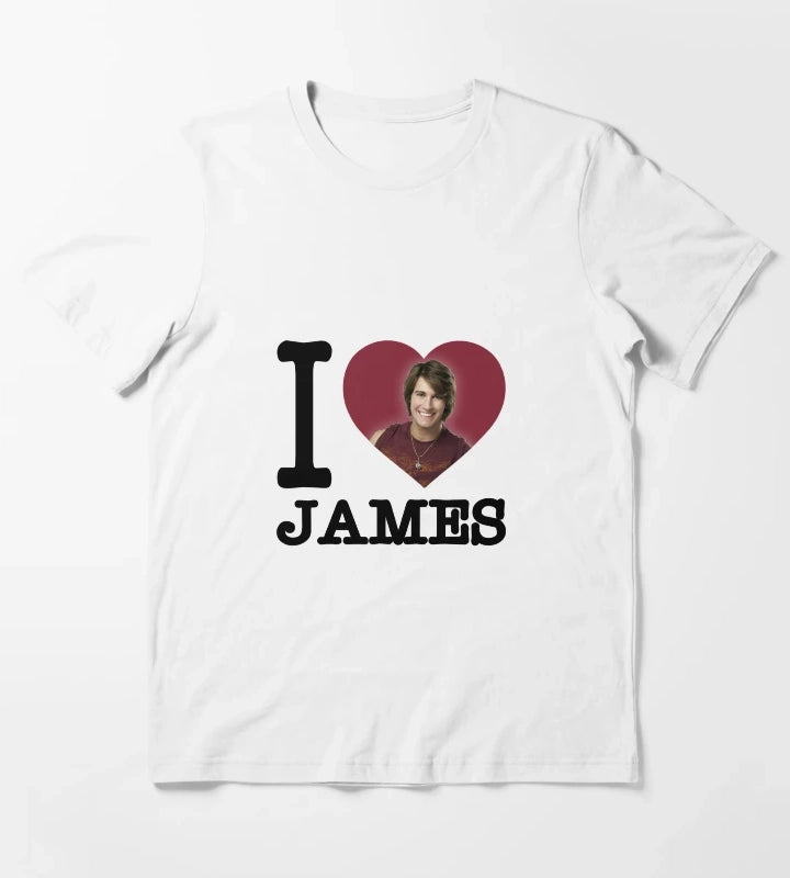 BTR I heart James T-Shirt White