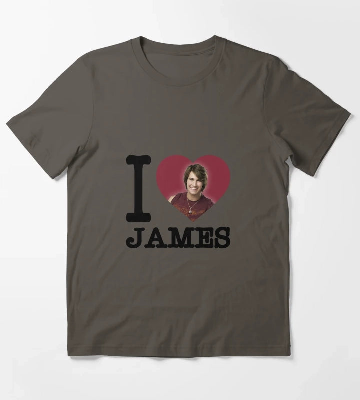 BTR I heart James T-Shirt Dark Grey
