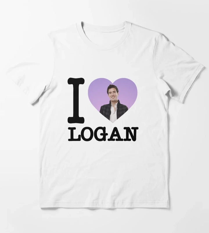 BTR I heart Logan T-Shirt White