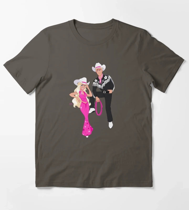 Babs Ken Cowboy T-Shirt Dark Grey