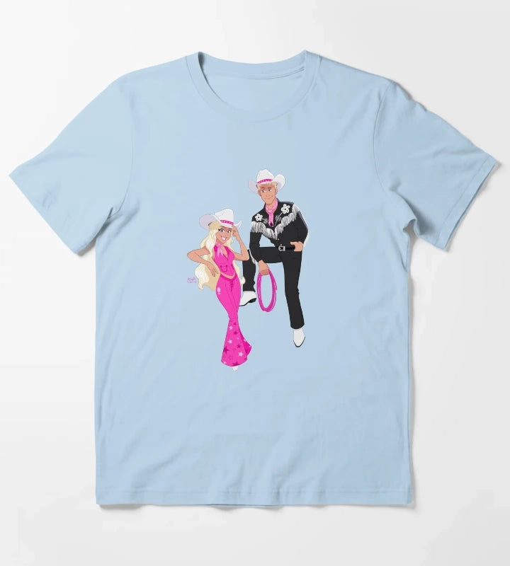 Babs Ken Cowboy T-Shirt Sky Blue