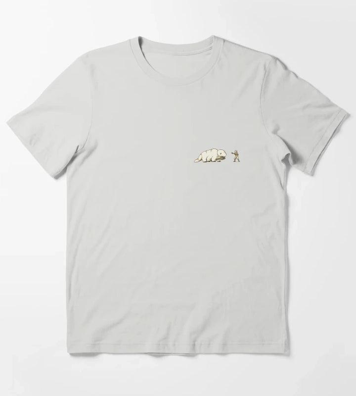 Baby Appa Aang T-Shirt Light Grey