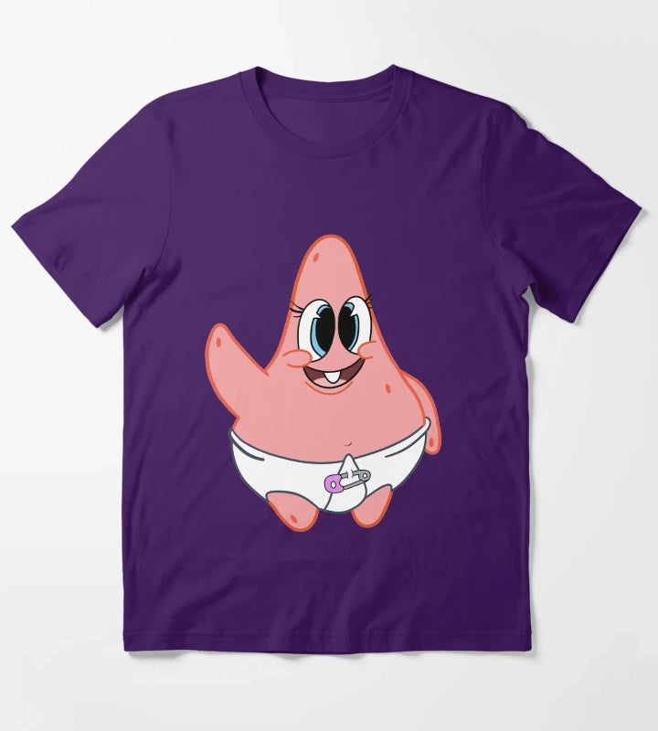 Baby Patrick star T-Shirt Purple