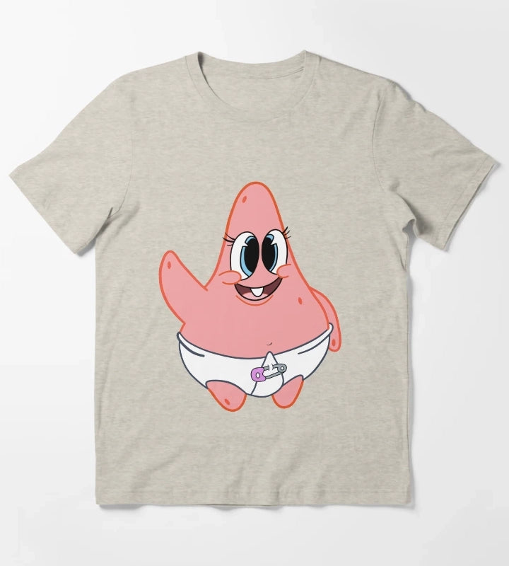 Baby Patrick star T-Shirt Cream