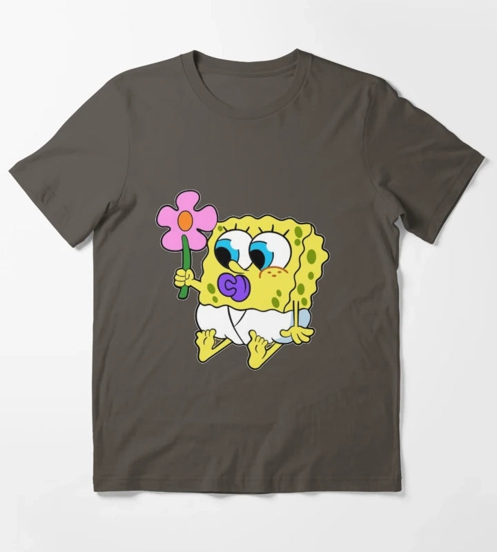 Baby spongebob T-Shirt Dark Grey
