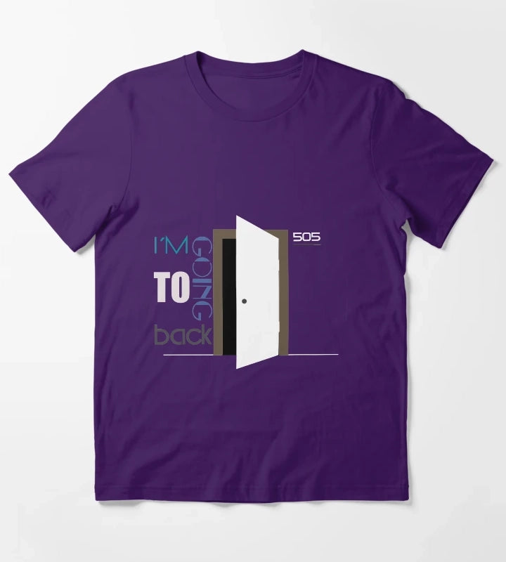 Back to 505 T-Shirt Purple