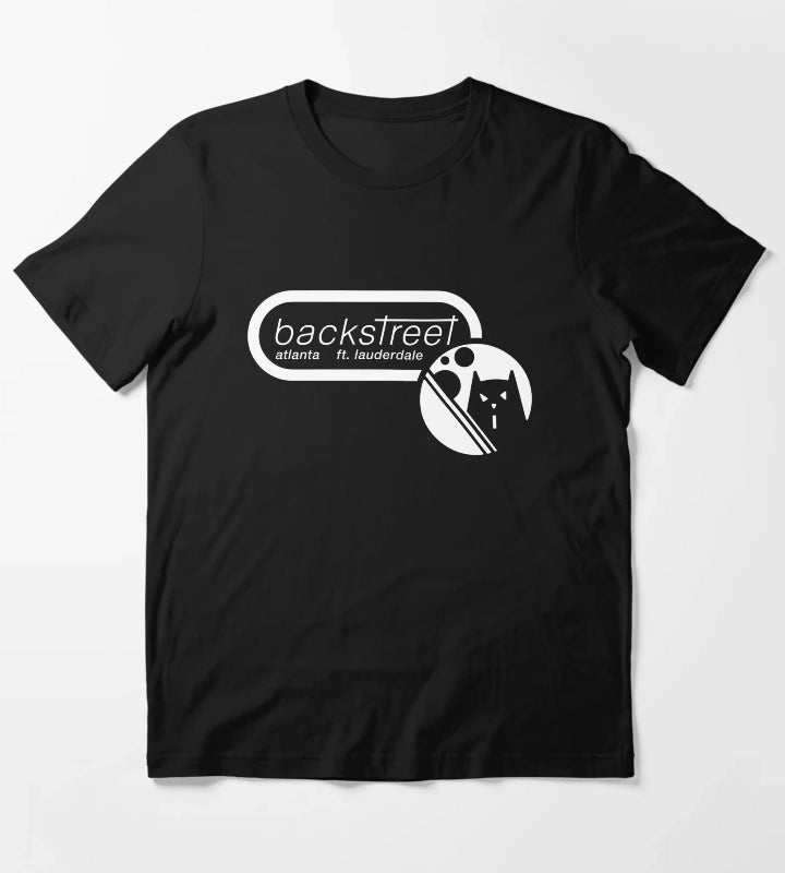 Backstreet Gay Disco Atlanta Fort Lauderdale Reverse Design T-Shirt