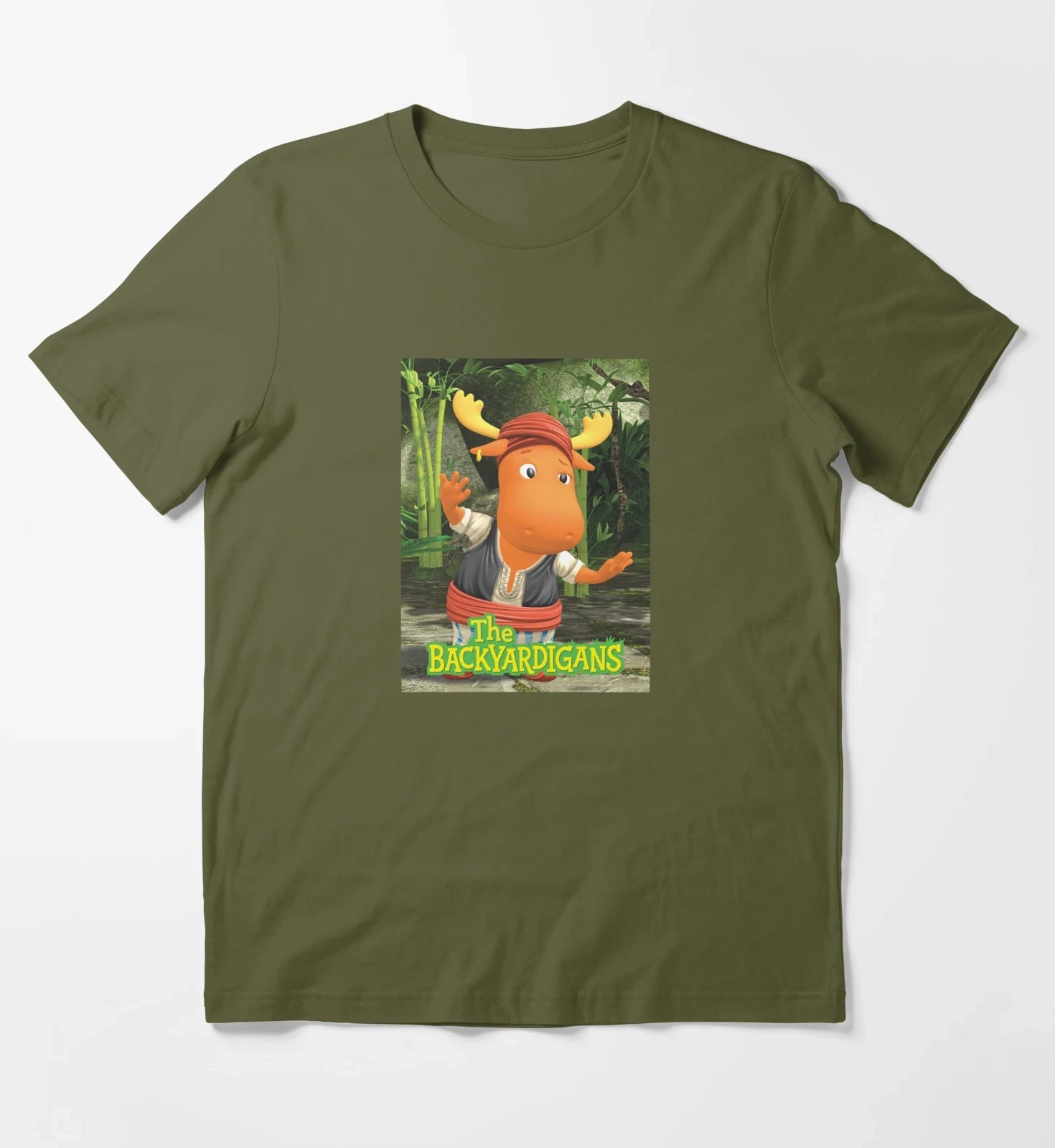 Backyardigans a Backyardigans a Backyardigans T-Shirt Olive Green