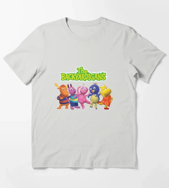 Backyardigans characters T-Shirt Light Grey