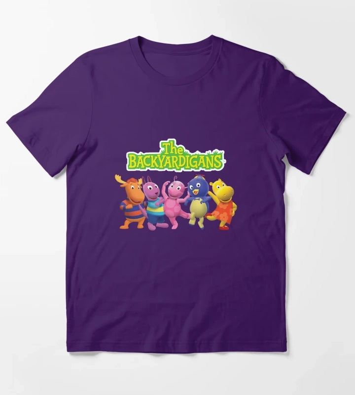 Backyardigans characters T-Shirt Purple